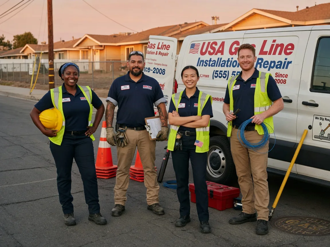 Gas Line Installation company in Barnum, MN